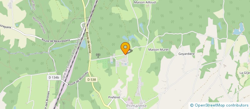 localisation de l'entreprise 892 326 877   PRIMARETTE