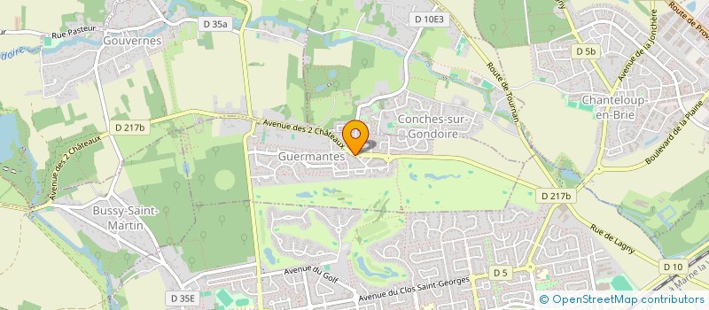 localisation de l'entreprise 892 338 435   GUERMANTES