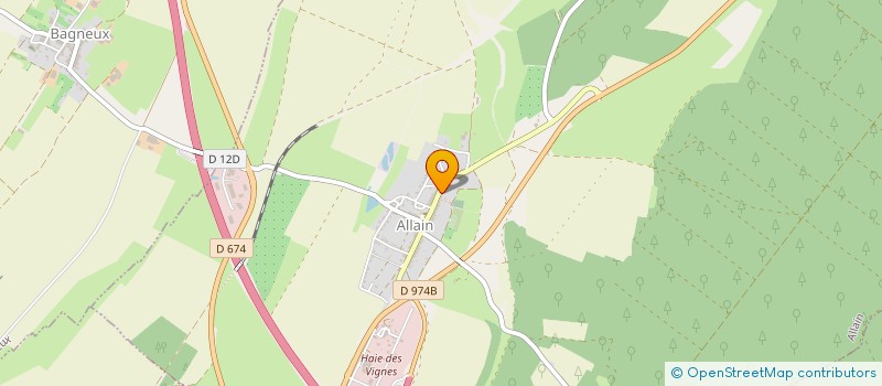 localisation de l'entreprise 892 344 789   LUDRES