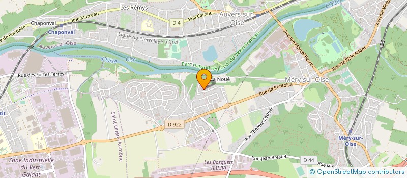 localisation de l'entreprise 892 362 807   MERY-SUR-OISE