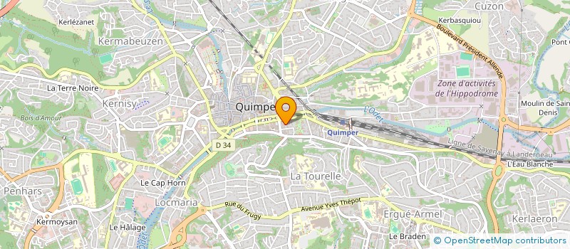 localisation de l'entreprise 892 364 365  à BREST