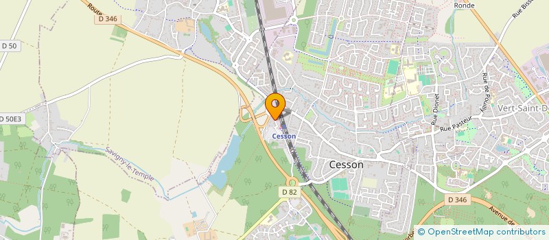 localisation de l'entreprise 892 376 922   CESSON