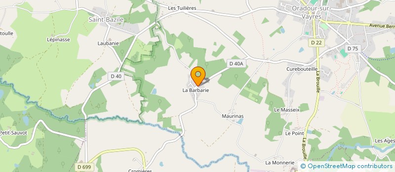 localisation de l'entreprise 892 393 125   ORADOUR-SUR-VAYRES