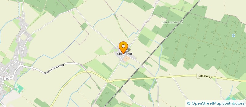 localisation de l'entreprise 892 396 797   SASSENAY