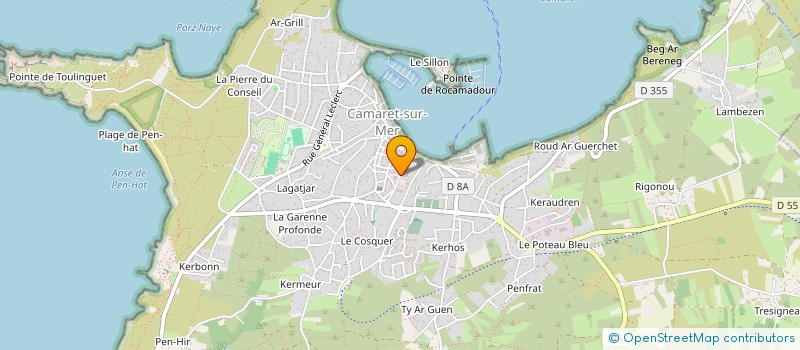 localisation de l'entreprise 892 401 738 à CAMARET-SUR-MER