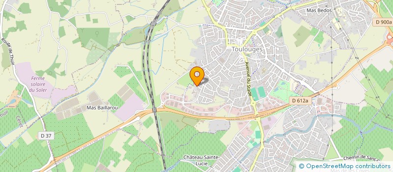 localisation de l'entreprise 892 406 372   TOULOUGES