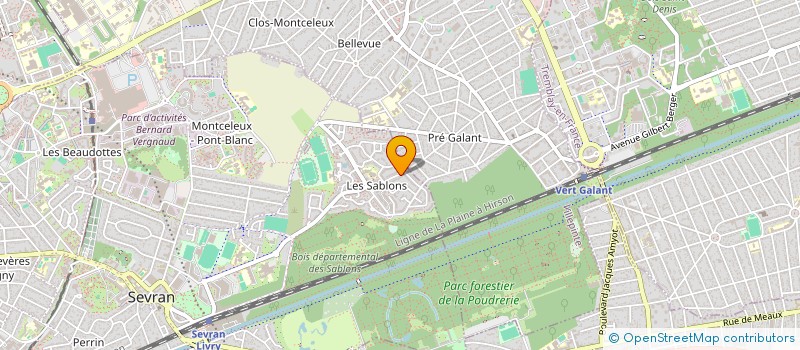 localisation de l'entreprise 892 406 943  à SEVRAN