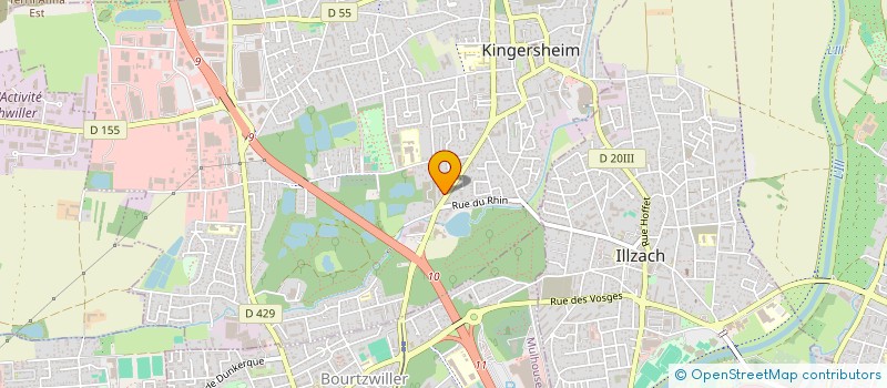 localisation de l'entreprise 892 410 424   KINGERSHEIM