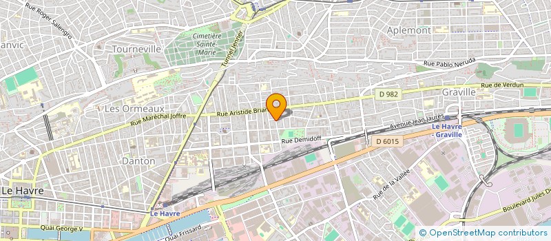 localisation de l'entreprise 892 411 406   LE HAVRE