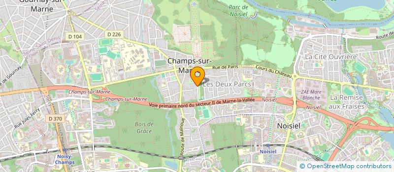 localisation de l'entreprise 892 420 803   CHAMPS-SUR-MARNE