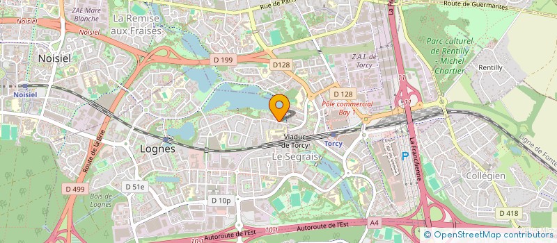 localisation de l'entreprise 892 429 689   BUSSY-SAINT-GEORGES