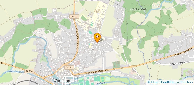 localisation de l'entreprise 892 443 961   COULOMMIERS