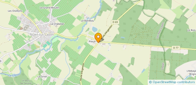 localisation de l'entreprise 892 449 026   LA FERTE-SAINT-AUBIN