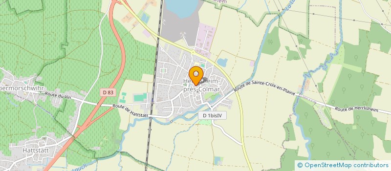 localisation de l'entreprise 892 460 429   HERRLISHEIM-PRES-COLMAR