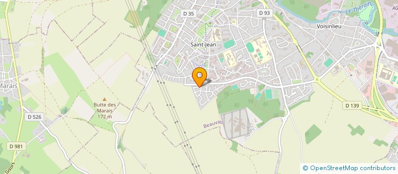 localisation de l'entreprise 892 483 124   BEAUVAIS