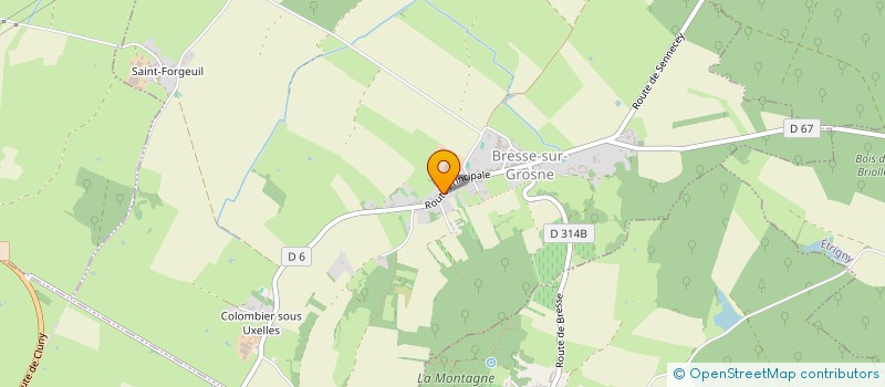 localisation de l'entreprise 892 490 640  à BRESSE-SUR-GROSNE