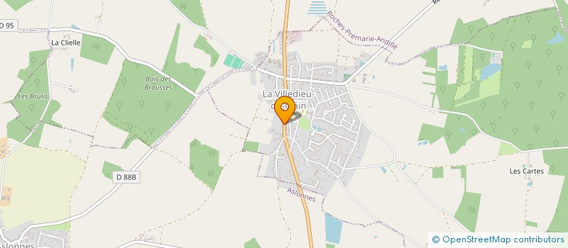 localisation de l'entreprise 892 492 604   LA VILLEDIEU-DU-CLAIN