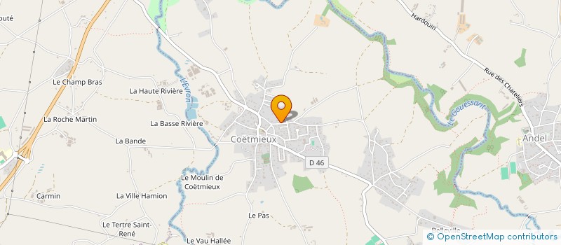 localisation de l'entreprise 892 492 877   TREGUEUX