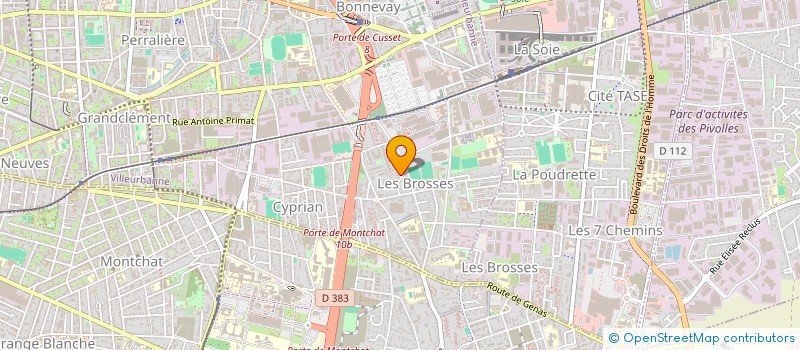 localisation de l'entreprise 892 496 373   VILLEURBANNE