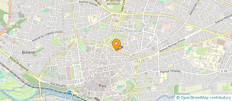 localisation de l'entreprise 892 500 935  à PAU