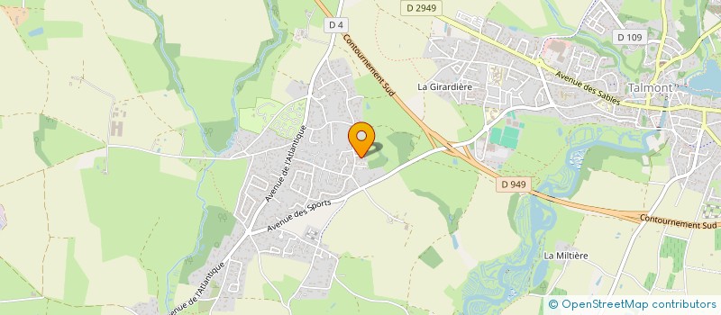 localisation de l'entreprise 892 501 156   TALMONT-SAINT-HILAIRE