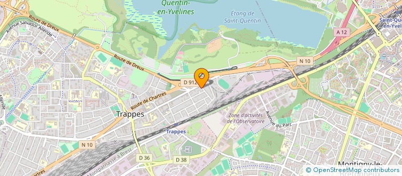 localisation de l'entreprise 892 507 252   TRAPPES