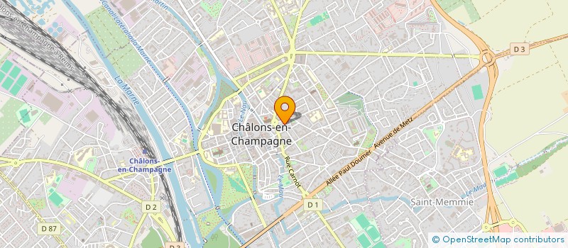 localisation de l'entreprise 892 510 603   CHALONS-EN-CHAMPAGNE