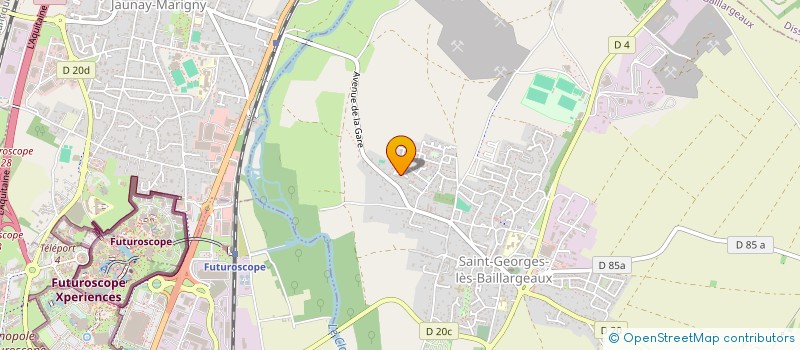 localisation de l'entreprise 892 534 017 à SAINT-GEORGES-LES-BAILLARGEAUX