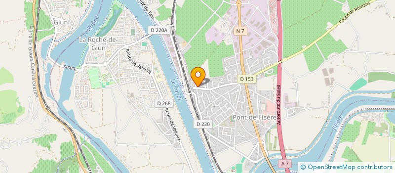 localisation de l'entreprise 892 538 299   PONT-DE-L'ISERE