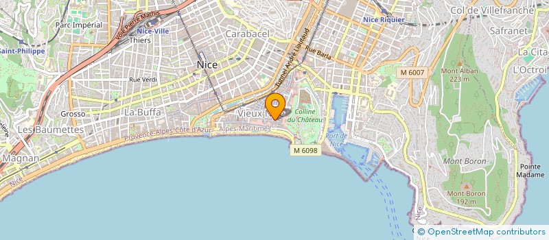 localisation de l'entreprise 892 540 675   NICE