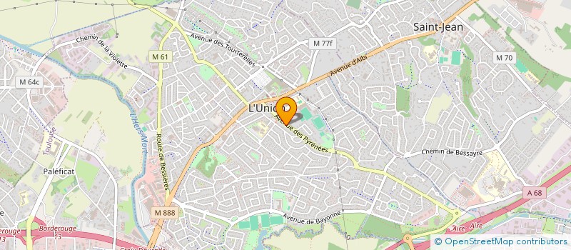 localisation de l'entreprise 892 545 021 à TOULOUSE