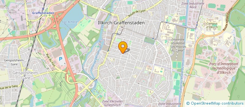 localisation de l'entreprise 892 551 490   ILLKIRCH-GRAFFENSTADEN