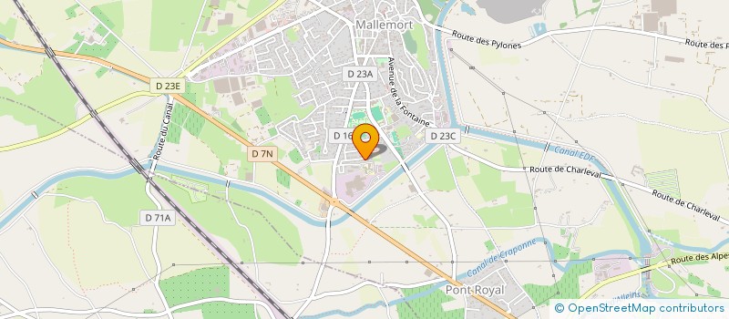 localisation de l'entreprise 892 551 524   MALLEMORT