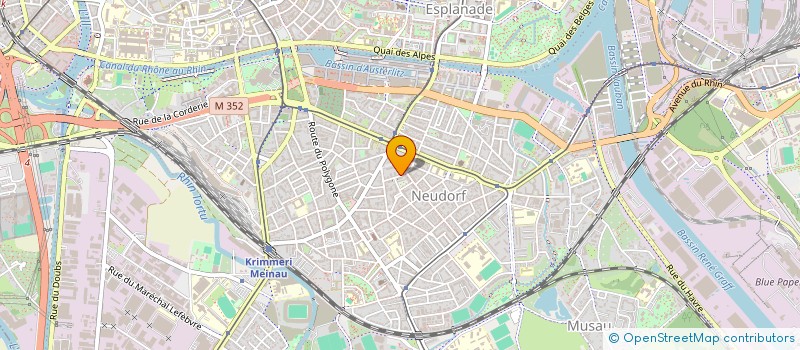 localisation de l'entreprise 892 553 553 à STRASBOURG