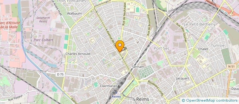 localisation de l'entreprise 892 561 952   REIMS