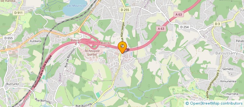 localisation de l'entreprise 892 568 742   SAINT-JEAN-DE-LUZ