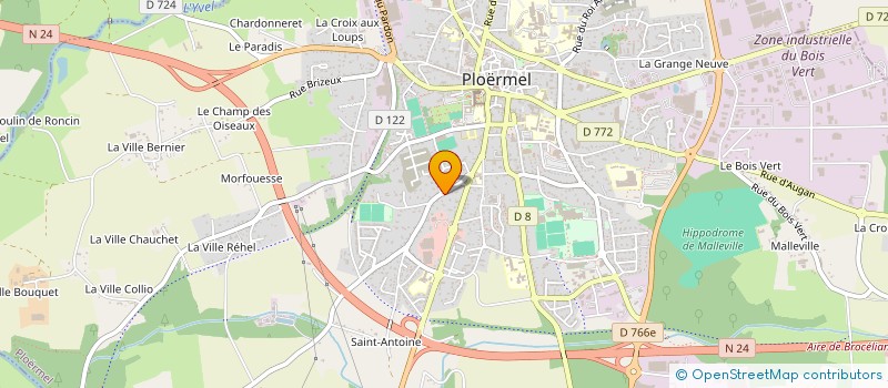 localisation de l'entreprise 892 581 414   PLOERMEL