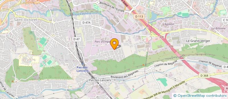 localisation de l'entreprise 892 589 342   SAINT-VICTORET