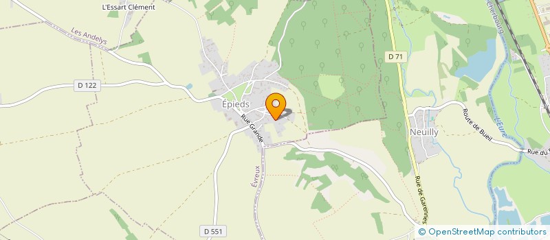 localisation de l'entreprise 892 592 650   MESNILS-SUR-ITON