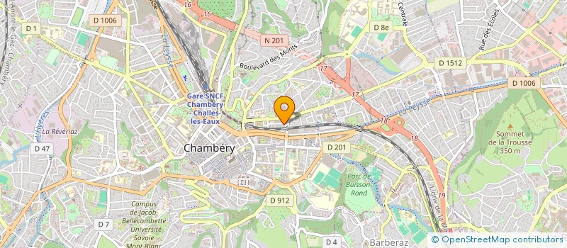 localisation de l'entreprise 892 595 018   CHAMBERY