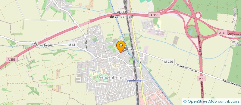 localisation de l'entreprise 892 598 830   VENDENHEIM