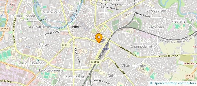 localisation de l'entreprise 892 623 802 à NIORT
