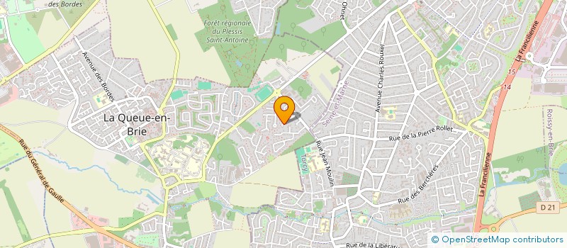 localisation de l'entreprise 892 628 538   LA QUEUE-EN-BRIE