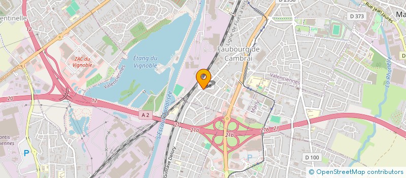 localisation de l'entreprise 892 632 928   VALENCIENNES