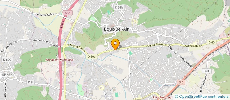 localisation de l'entreprise 892 660 853 à BOUC-BEL-AIR