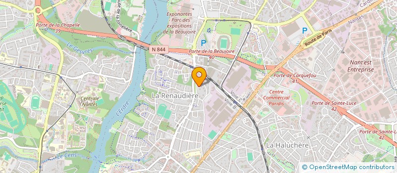 localisation de l'entreprise 892 664 673   NANTES