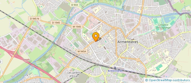 localisation de l'entreprise 892 672 163   ARMENTIERES