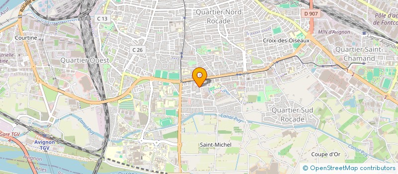 localisation de l'entreprise 892 672 189   AVIGNON