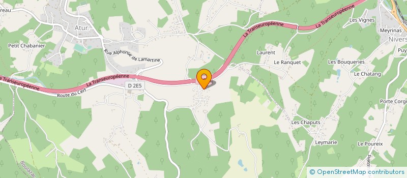 localisation de l'entreprise 892 680 281   COURSAC