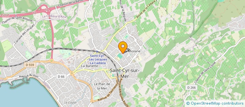 localisation de l'entreprise 892 688 417 à SAINT-CYR-SUR-MER